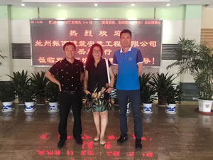 蘭州振西建筑安裝工程有限公司岳總一行蒞臨雙良鍋爐公司考察！